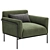 Scribe Chair Set in 3 Colors 3D model small image 4