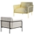 Scribe Chair Set in 3 Colors 3D model small image 5
