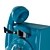 Vintage Smooth Retro Telephone 3D model small image 5