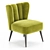 Velvet Chair 3D Model Set 3D model small image 2
