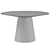 Wesley Round Dining Table, 53 3D model small image 7