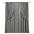 Adaptable Curtain with Tieback 3D model small image 3