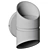 Marino LED Outdoor Wall Sconce 3D model small image 6