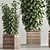  Contemporary Indoor Plant Set 97 3D model small image 4