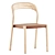 Modern Elegance: Ticino Chair by Living Divani 3D model small image 3