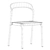 Modern Elegance: Ticino Chair by Living Divani 3D model small image 5