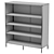 Modern BEKANT Rack Bookcase 3D model small image 4