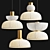 Japanese Bamboo Pendant Lamp 3D model small image 5