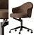 6-Color Office Chair Set 3D model small image 5