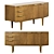 Vintage McIntosh Teak 1960's Credenza 3D model small image 1