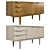 Vintage McIntosh Teak 1960's Credenza 3D model small image 2