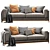 Modern Designer Sofa: Timeless Elegance 3D model small image 6