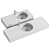 Modern Wall Mounted Sink Set 3D model small image 2