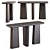 Nera Modern Console Table 3D model small image 2