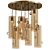 Obscura Cascading Chandelier Glass 3D model small image 1