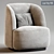 Geometric Atlanta Furniture Model 3D model small image 1
