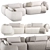 Contemporary 3D Model Mild Sofa 3D model small image 1