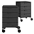 Kartell Mobil Mat Office Cabinet 3D model small image 3