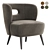 Faux Lambskin Mimi Chair 3D model small image 4