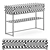 Elegant Raffels Console Table 3D model small image 4