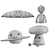 Furry Modle Toy Set 3D model small image 6