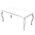  Modern Dining Table Set 177 3D model small image 5