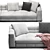 Elegant Minotti Blazer Sofa_02 Furnishing 3D model small image 5