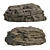 Landscape Stones with Texture Maps 3D model small image 4