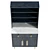 UV Unwrapped Storage Cabinet 3D model small image 3