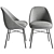 Avanos Modern Armchair 3D Model 3D model small image 1