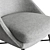 Avanos Modern Armchair 3D Model 3D model small image 2
