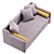 Modern Convertible Sofa Bed 3D model small image 4