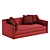 Modern Convertible Sofa Bed 3D model small image 6