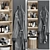High Quality Bathroom Accessories Set 3D model small image 1