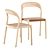  Elegant Ticino Chairs & Palais Royal Table 3D model small image 4