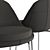 Modern Height Table & Stool 3D model small image 5