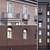 Stalinka Classic Residential Building 3D model small image 4