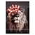 Wildlife Neon Posters Set 3D model small image 2