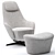  B&B Italia Harbor Laidback Lounge 3D model small image 2