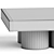 Podio Warm Wood Coffee Table 3D model small image 2