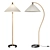 Modern Timberline Floor Lamp Design 3D model small image 2