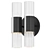 Luxury Brass Glass Wall Sconce 3D model small image 5