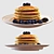 Golden Honey Pancakes 3D Model 3D model small image 3