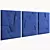 Elegant Decorative Panel Set 3D model small image 5