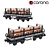 Brick Train Cargo Set - 3D Model 3D model small image 1