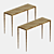 Elegant Jean Michel Frank Console 3D model small image 2