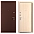 Madlen Metal Entry Door (Abwehr) 3D model small image 3