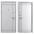 Madlen Metal Entry Door (Abwehr) 3D model small image 4