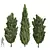 Italian Cypress 3D Tree Models 3D model small image 1