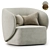 Stylish Swell Armchair Collection: Grado Design 3D model small image 1